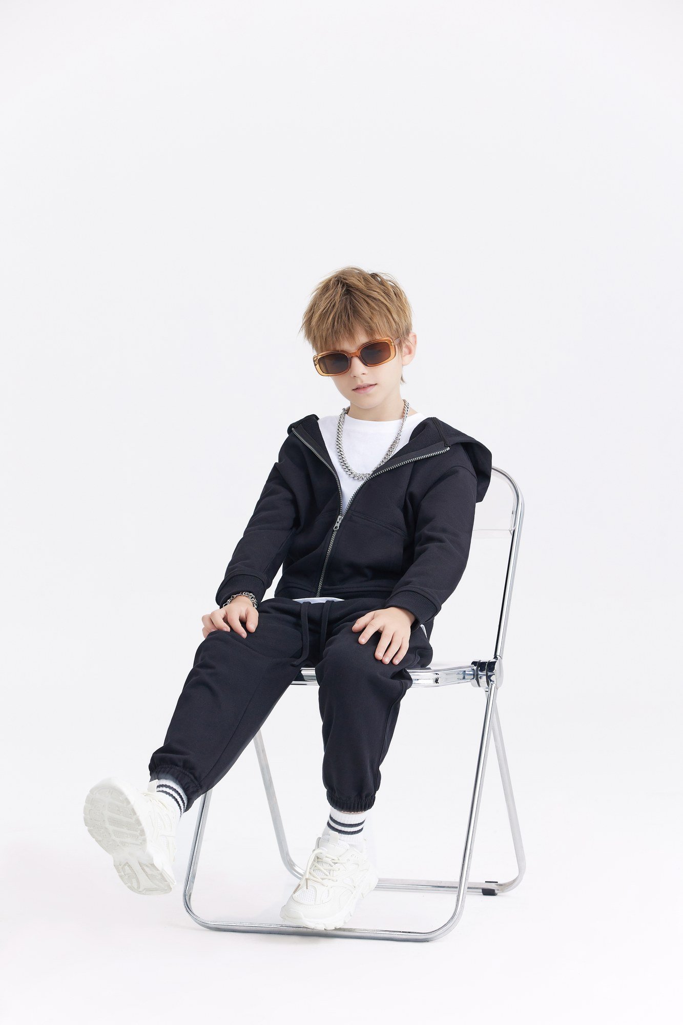 Kaizo Kids 330g Zip Hoodie