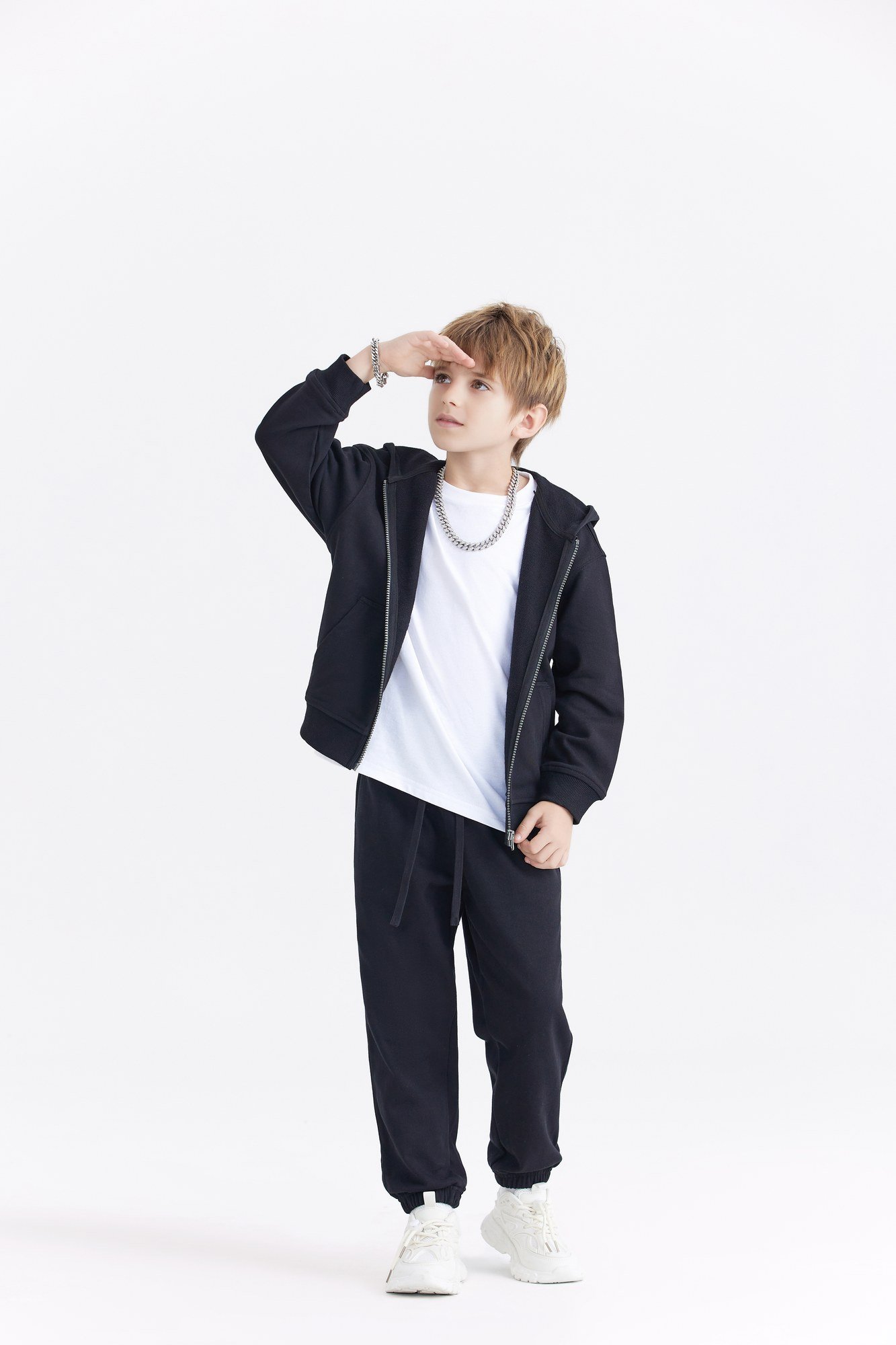 Kaizo Kids 330g Zip Hoodie - Image 2