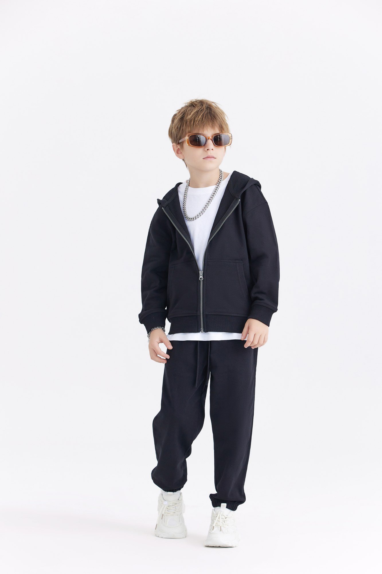 Kaizo Kids 330g Zip Hoodie - Image 3