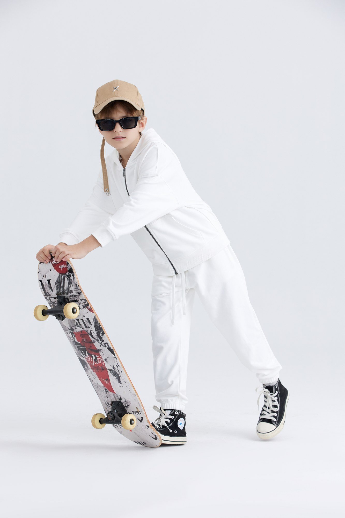 Kaizo Kids 330g Zip Hoodie - Image 4