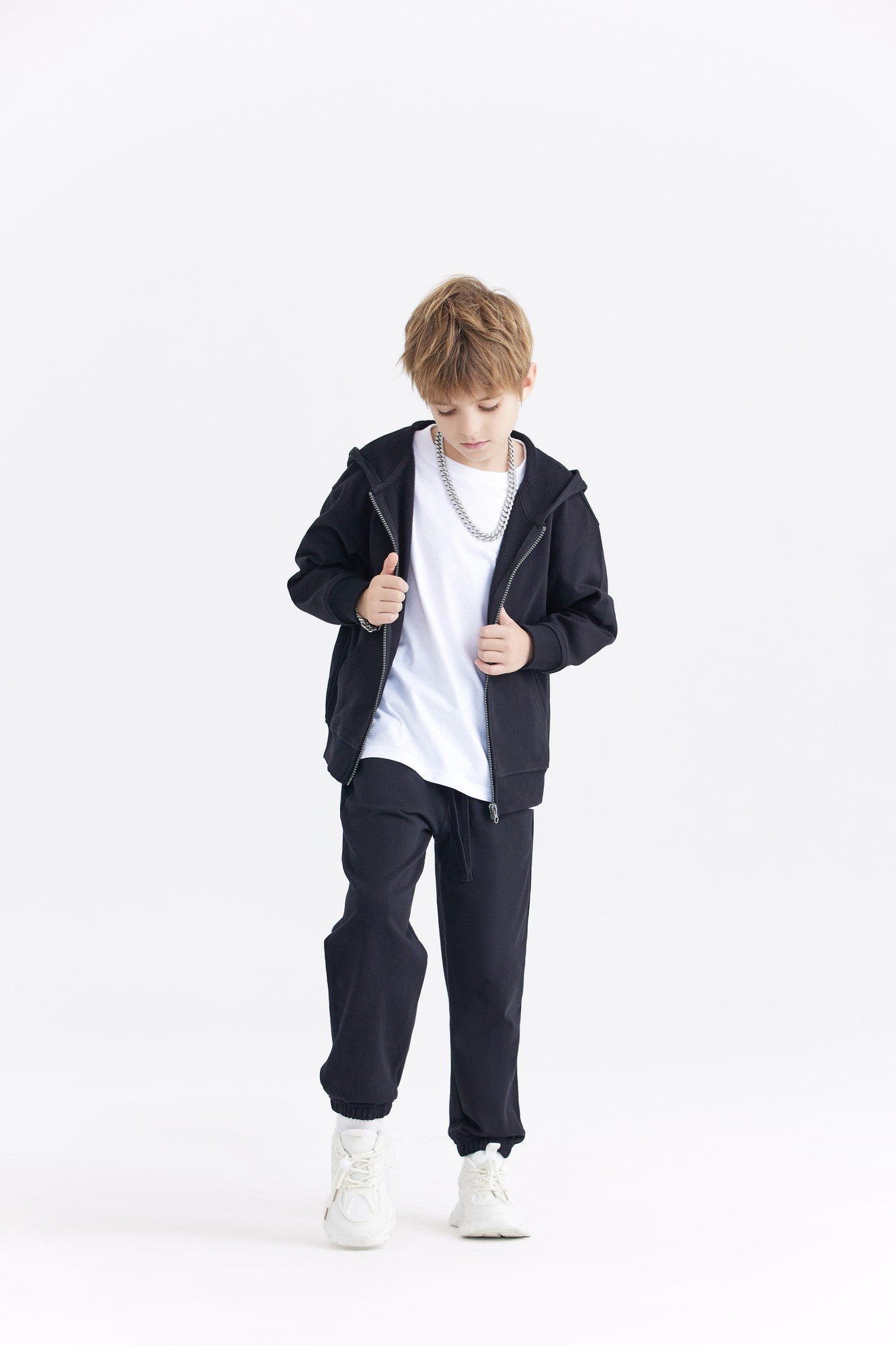 Kaizo Kids 330g Zip Hoodie - Image 5