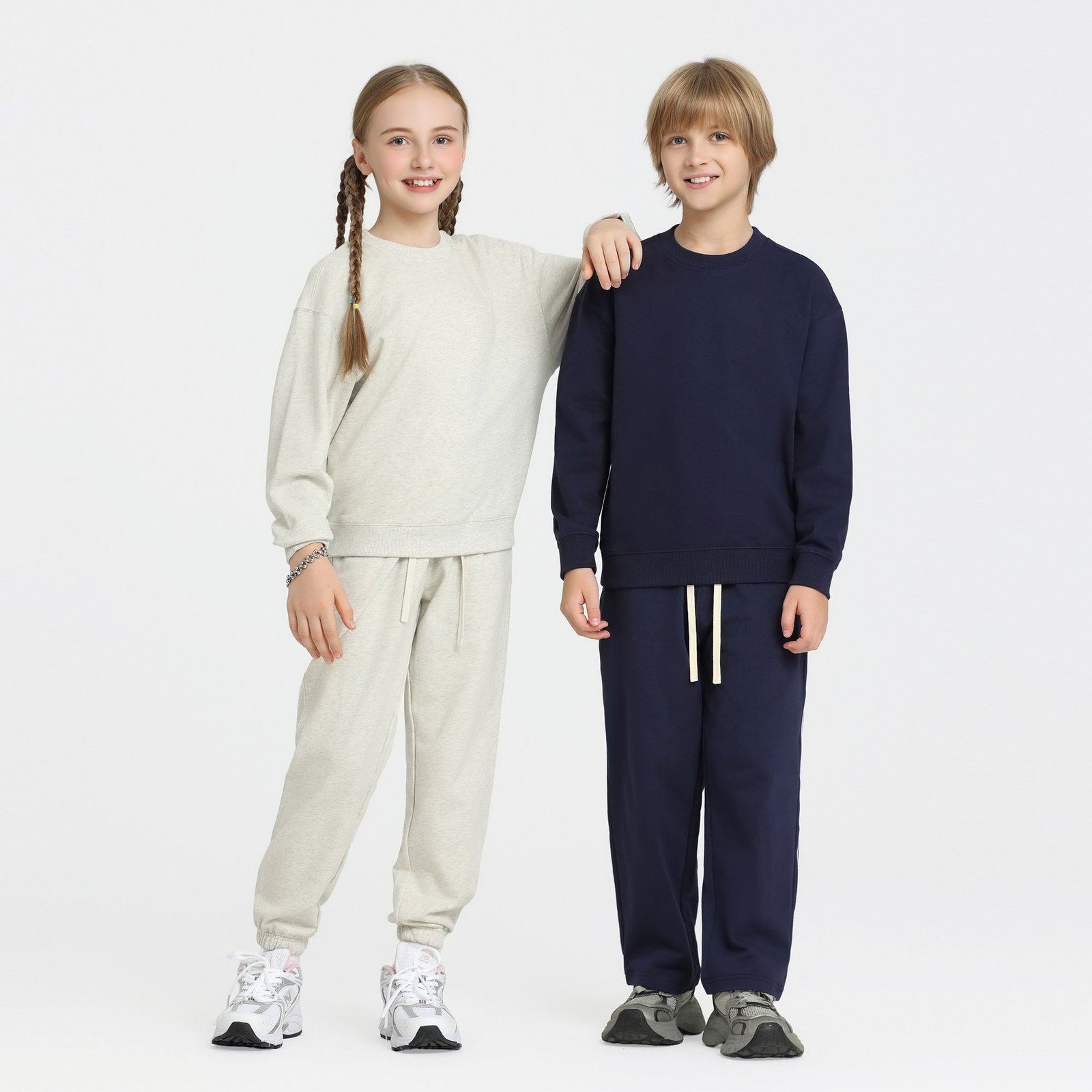Kaizo Kids 430g French Terry Crewneck Sweatshirt - Image 5