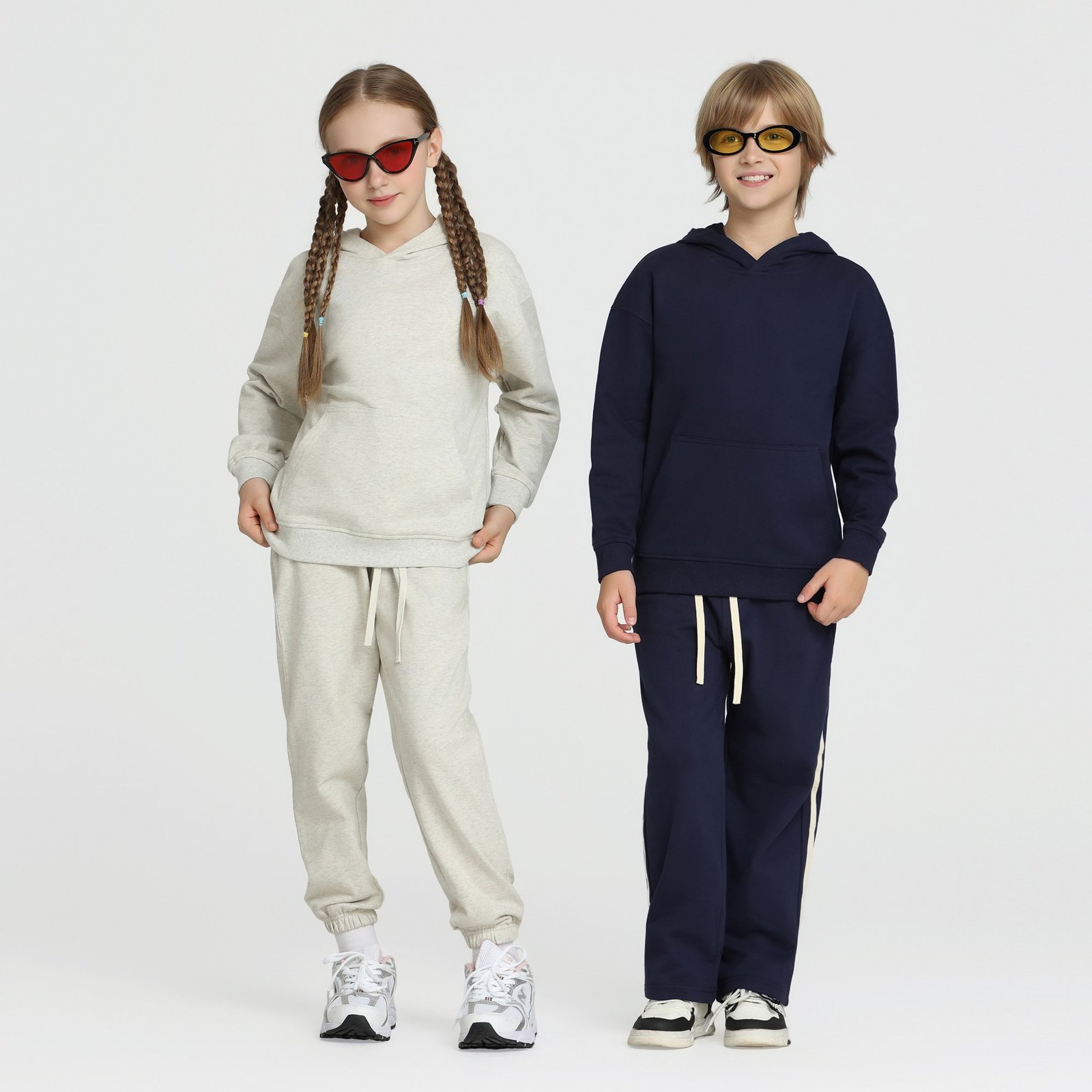 Kaizo Kids 430g French Terry Pullover Hoodie