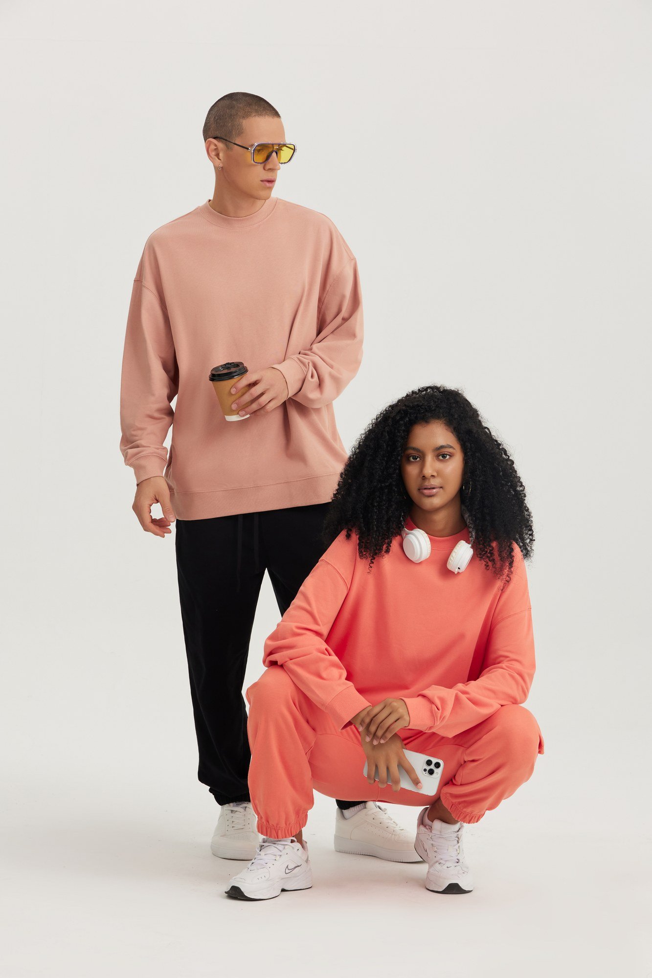 Kaizo 330g French Terry Crewneck Sweatshirt