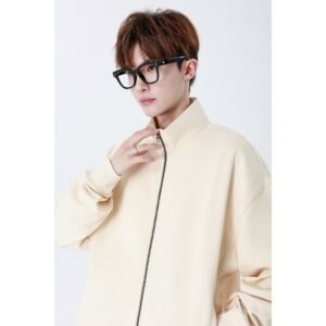 Kaizo 330g Stand-Collar French Terry Sweatshirt