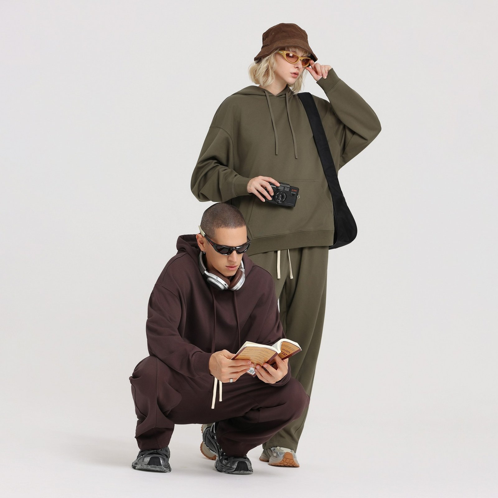 Kaizo 510g Button Cardigan Sweatshirt